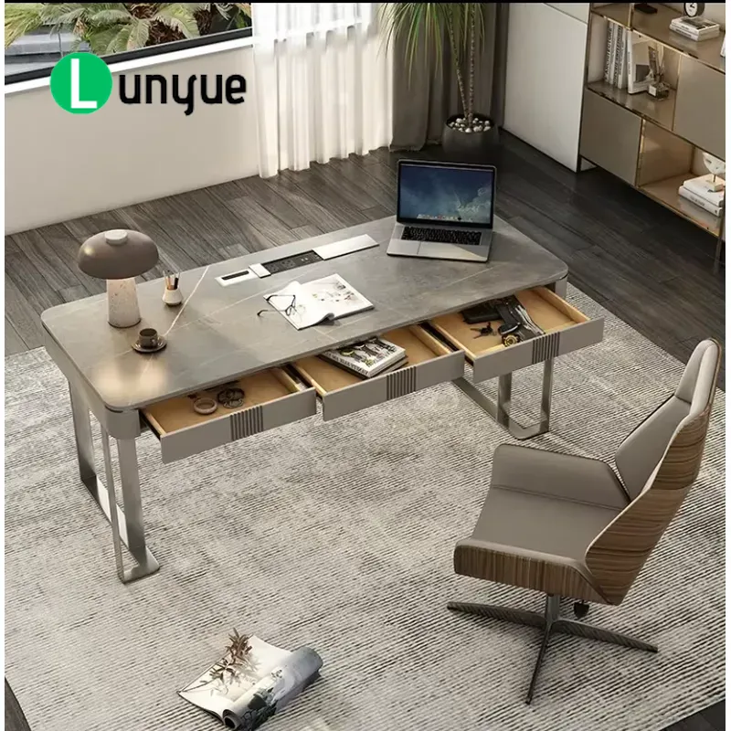 Office Tech And Management - Escritorio Ejecutivo Moderno en Forma de