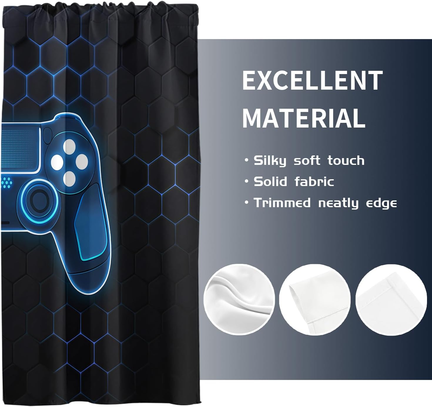 Cortinas de Lujo para Videojue - Office Tech Room reseña y precio