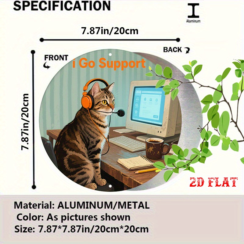 CIFBUY Arte de pared de alumin - Office Tech Decor reseña y precio